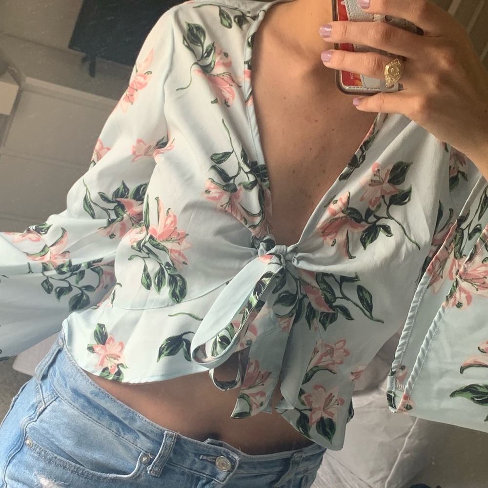 Floral blouse